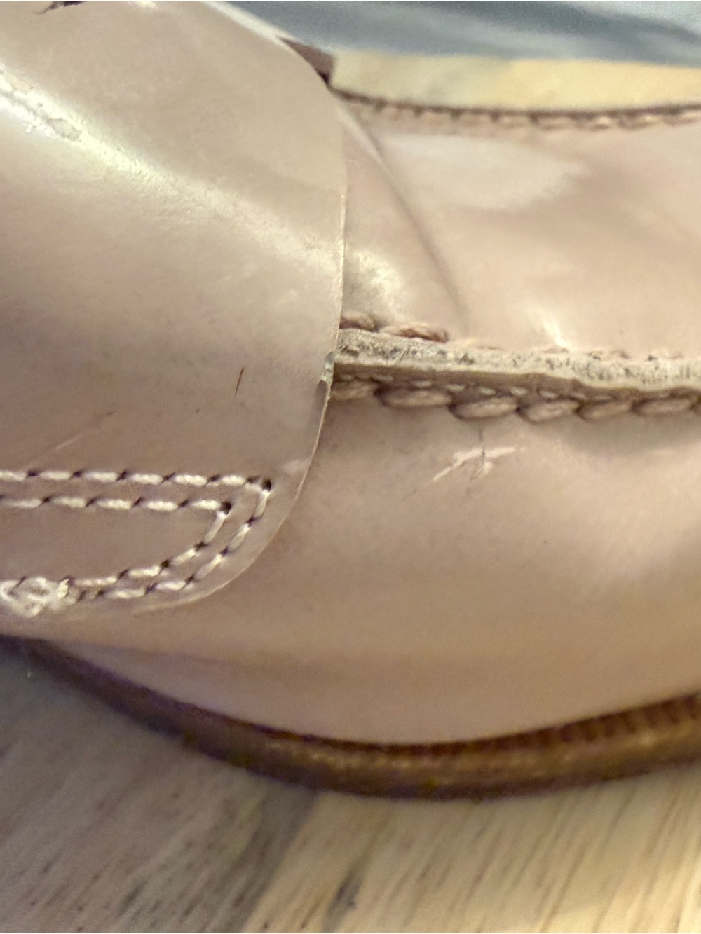 AGL Women's Slip-On Mules in Pale Pink Leather Size 36 1/2 - Picture 14 of 16